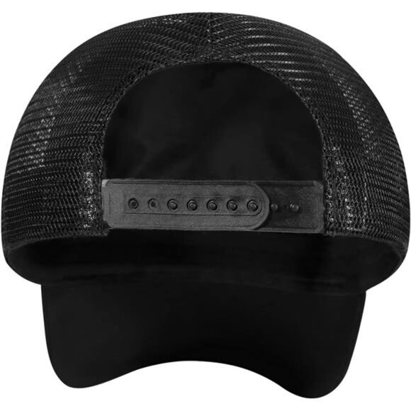 Black Baseball Cap American Flag Trucker Hat for Men Women 3D Embossed‎ Logo - Picture 7 of 7